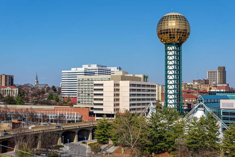 The Sunsphere - Knoxville, Tennessee