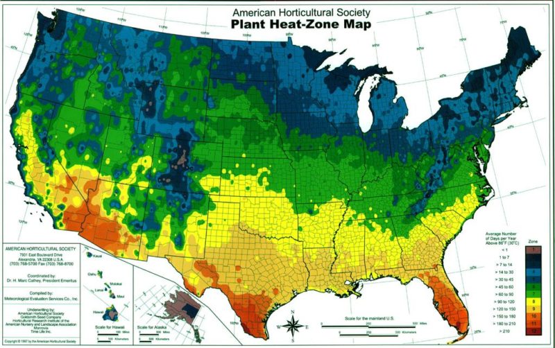 Hardiness Heat Zone Map For Miami Gardeners - LawnStarter