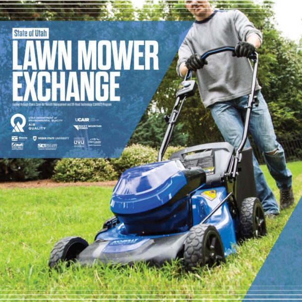Gaspowered lawn mower exchange programs cut air pollution
