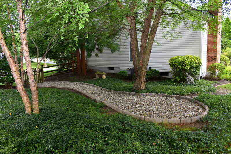 River Rock Is a Great Choice for the Ground Cover in Your