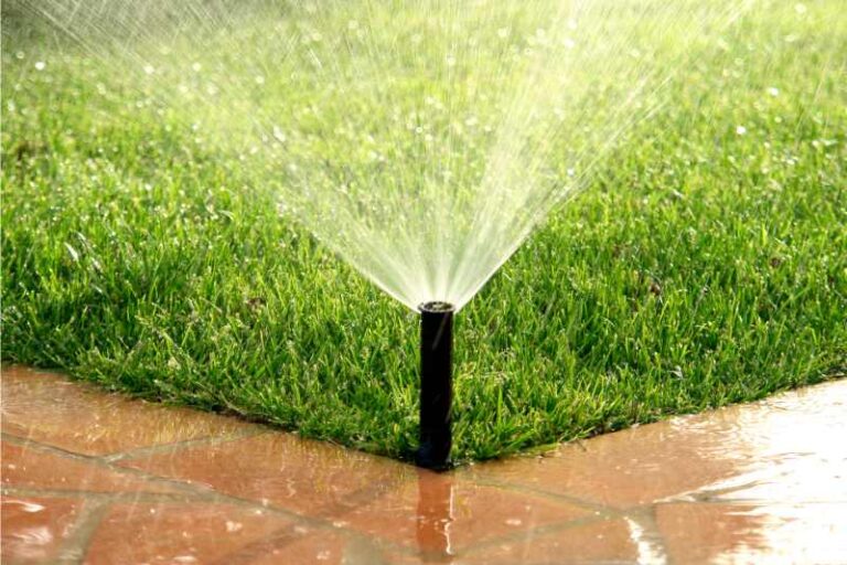 How Much Does A Sprinkler System Cost In 2024   Sprinkler System In Lawn 768x512 