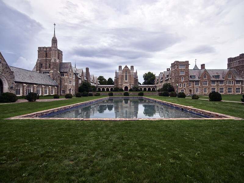 View of the Ford Buildings of Berry College, in Mount Berry, near Rome, Georgia.