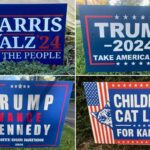 Survey: ⅓ of Americans Displaying Lawn Signs This Election Season