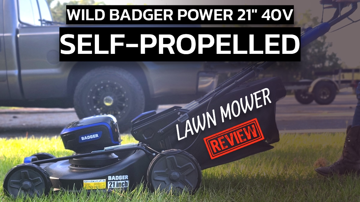 Wild Badger Power 40V 21″ Self-Propelled Lawn Mower Review