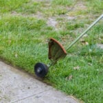 How to Edge a Lawn With a String Trimmer